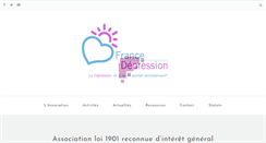 Desktop Screenshot of france-depression.org